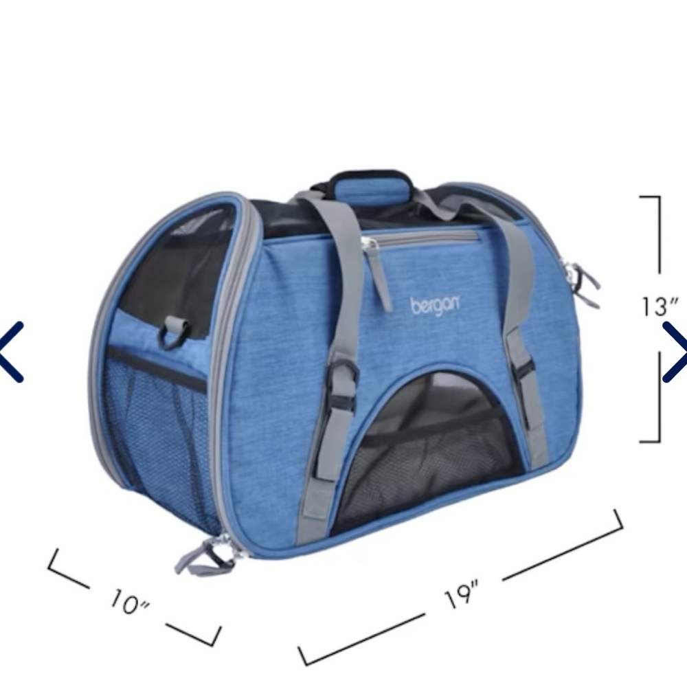 Bergan Blue Pet Carrier